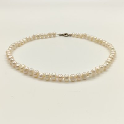 купить Бусы с бусинами вытянутой формы, металл, культивированный жемчуг, Азия, 2000-2020 гг.