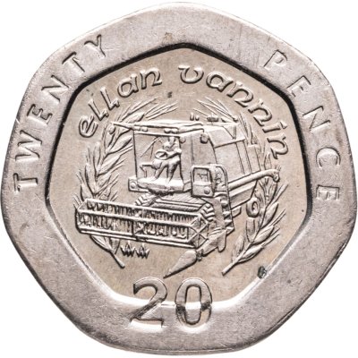 купить Остров Мэн 20 пенсов (pence) 1993