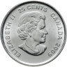 Купить Канада 25 центов (cents) 2009 "XXI зимние Олимпийские Игры, Ванкувер 2010 - Мужской хоккей", (цветная)