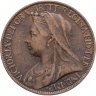 Купить Великобритания 1 фартинг (farthing) 1895