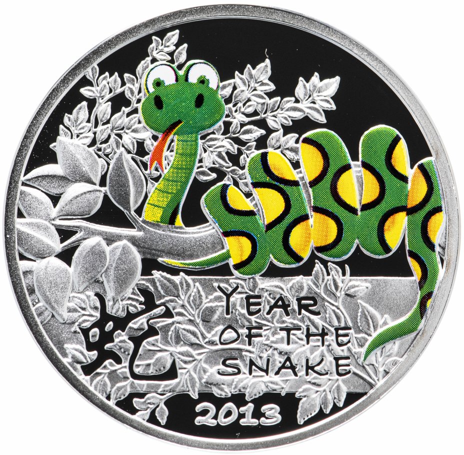 купить Ниуэ 1 доллар 2012 "Лунный календарь - год Змеи" в буклете