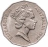 Купить Австралия 50 центов (cents) 1994 "Международный год семьи"