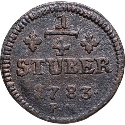 купить Юлих-Берг ¼ штюбера 1783