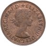 Купить Австралия 1/2 пенни (penny) 1963