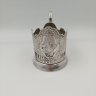Купить Подстаканник "Советский космос", мНЦ (медь-никель-цинк), Кольчугинский завод цветных металлов, СССР, 1970-1980 гг.