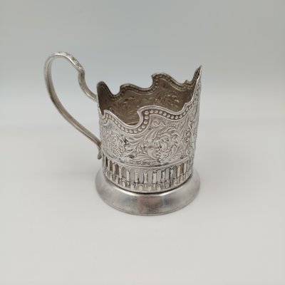 купить Подстаканник "Советский космос", мНЦ (медь-никель-цинк), Кольчугинский завод цветных металлов, СССР, 1970-1980 гг.