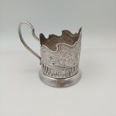 купить Подстаканник "Советский космос", мНЦ (медь-никель-цинк), Кольчугинский завод цветных металлов, СССР, 1970-1980 гг.