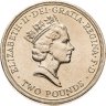 Купить Великобритания  2 фунта (pounds) 1994 "300 лет Банку Англии"