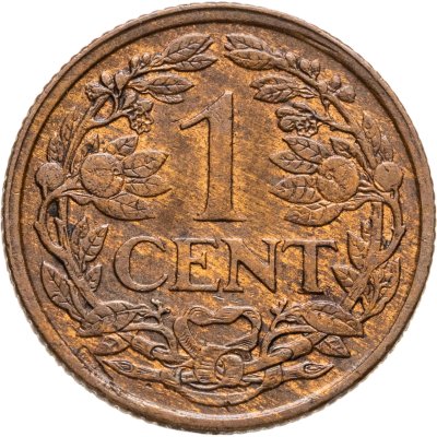 купить Нидерланды 1 цент (cent) 1916