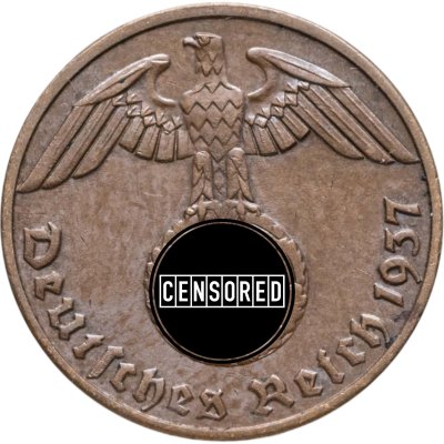 купить Германия (Третий рейх) 1 рейхспфенниг (reichspfennig) 1937 A