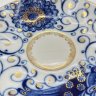 Купить Пара чайная "Кобальтовое кружево", автор росписи Славина Н.П., форма "Тюльпан", автор формы Яковлева С.Е., фарфор, деколь, золочение, Ленинградский фарфоровый завод (ЛФЗ), СССР, 1970-1992 гг.