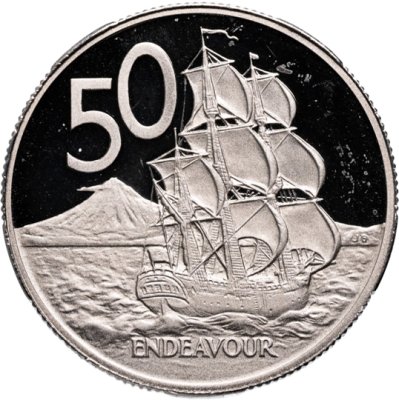 купить Новая Зеландия 50 центов (cents) 1978