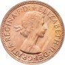 Купить Австралия 1/2 пенни (penny) 1963