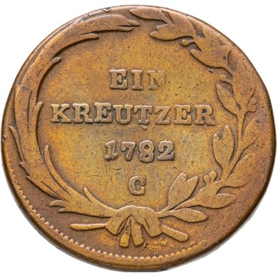 купить Австрия 1 крейцер 1782