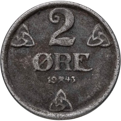 купить Норвегия 2 эре 1943