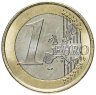 Купить Монако 1 euro (евро) 2001 "Prince Rainier III (князь Ренье III)"