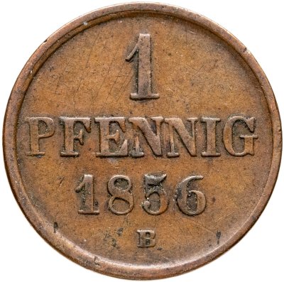 купить Ганновер 1 пфенниг 1856