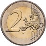 Купить Нидерланды 2 евро (euro) 2011 500 лет со дня издания книги «Похвала Глупости» Эразма Роттердамского