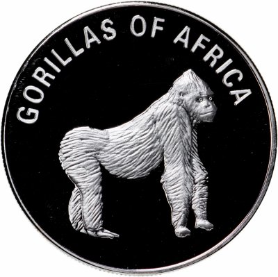 купить Уганда 1000 шиллингов (shillings) 2002-2003 Гориллы - горилла стоит, случайный год