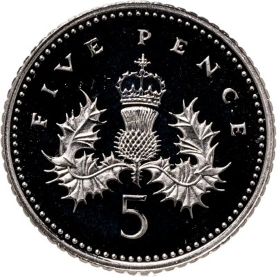 купить Великобритания 5 пенсов 2003