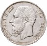 Купить Бельгия 5 франков 1869