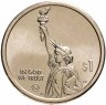 Купить США 1 доллар 2024 P Американские инновации - Стальной плуг (Иллинойс)