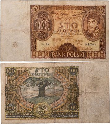 купить Польша 100 злотых 1932