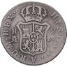 Купить Испания 2 реала 1800 Король Карл IV, знак монетного двора "M" и "MF" - Мадрид