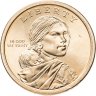 Купить США 1 доллар 2019 P "Индейцы в космической программе"
