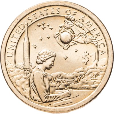 купить США 1 доллар 2019 P "Индейцы в космической программе"