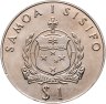 Купить Самоа 1 тала (tala) 1986 "Свадьба принца Эндрю и Сары Фергюсон"
