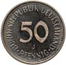 Купить Германия 50 пфеннигов (pfennig) 1995 J