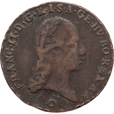 купить Австрия 1 крейцер (kreuzer) 1800