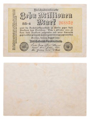 купить Германия 10000000 марок 1923
