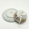Купить Чайная пара, украшенная растительным декором (в подборе), фарфор, Дулевский фарфоровый завод (Дулёво), Российская Федерация, 2004-2007 гг.