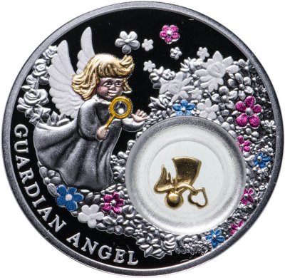 купить Остров Ниуэ 2 доллара 2018 Ангел-хранитель