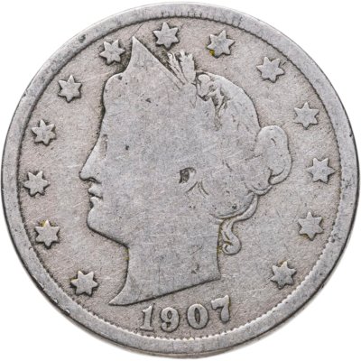 купить США 5 центов (cents) 1907 Liberty Nickel