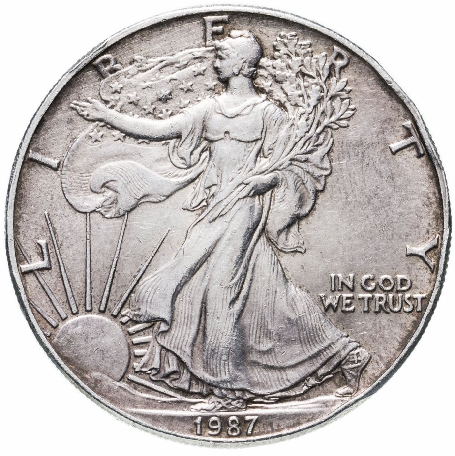 серебряный доллар сша