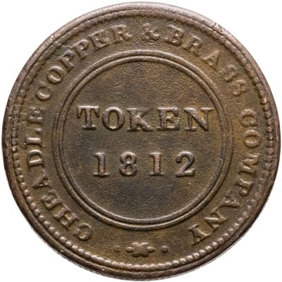 купить Великобритания токен 1 пенни 1812 "Cheadle copper and brass company"