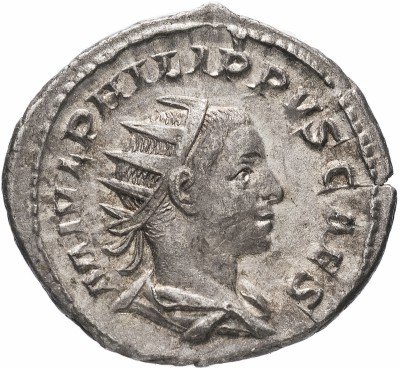 Купить Римская Империя Филипп II 244-249гг антониниан (реверс: Филипп II стоит влево)