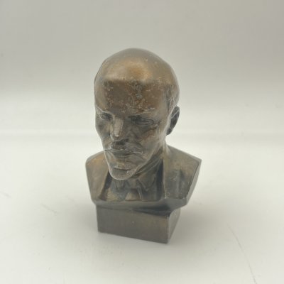 купить Бюст "В.И. Ленин", силумин, бронзирование, литье, СССР, 1970-1990 гг.