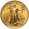Купить США 5 долларов (dollars) 2023 American Gold Eagle (орёл нового типа)
