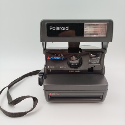 купить Фотоаппарат "Polaroid 636 Close Up" (без коробки), пластик, металл, Polaroid, Великобритания, 1988-2000 гг.