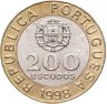 Купить Португалия 200 эскудо 1998