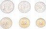 Купить Заир набор монет 1976-1988 (6 штук)