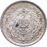 Купить Германия 1/2 марки (mark) 1917 знак монетного двора: "А" - Берлин