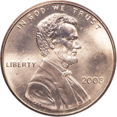 купить США 1 цент 2008 P [KM#201b] "Lincoln Cent. Мемориал"