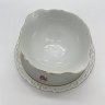 Купить Соусник с цветочным декором, на поддоне, фарфор, деколь, золочение, Kahla, ГДР, 1937-1956 гг.