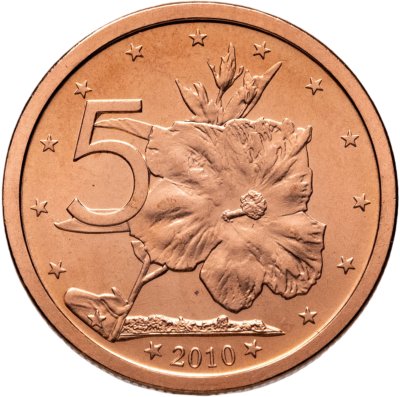купить Острова Кука 5 центов (cents) 2010