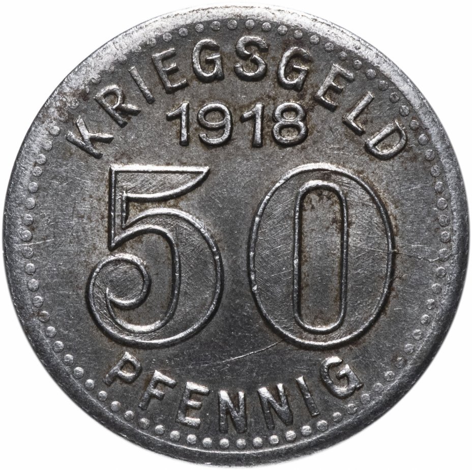 купить Германия (Эльберфельд) нотгельд  50 пфеннигов 1918